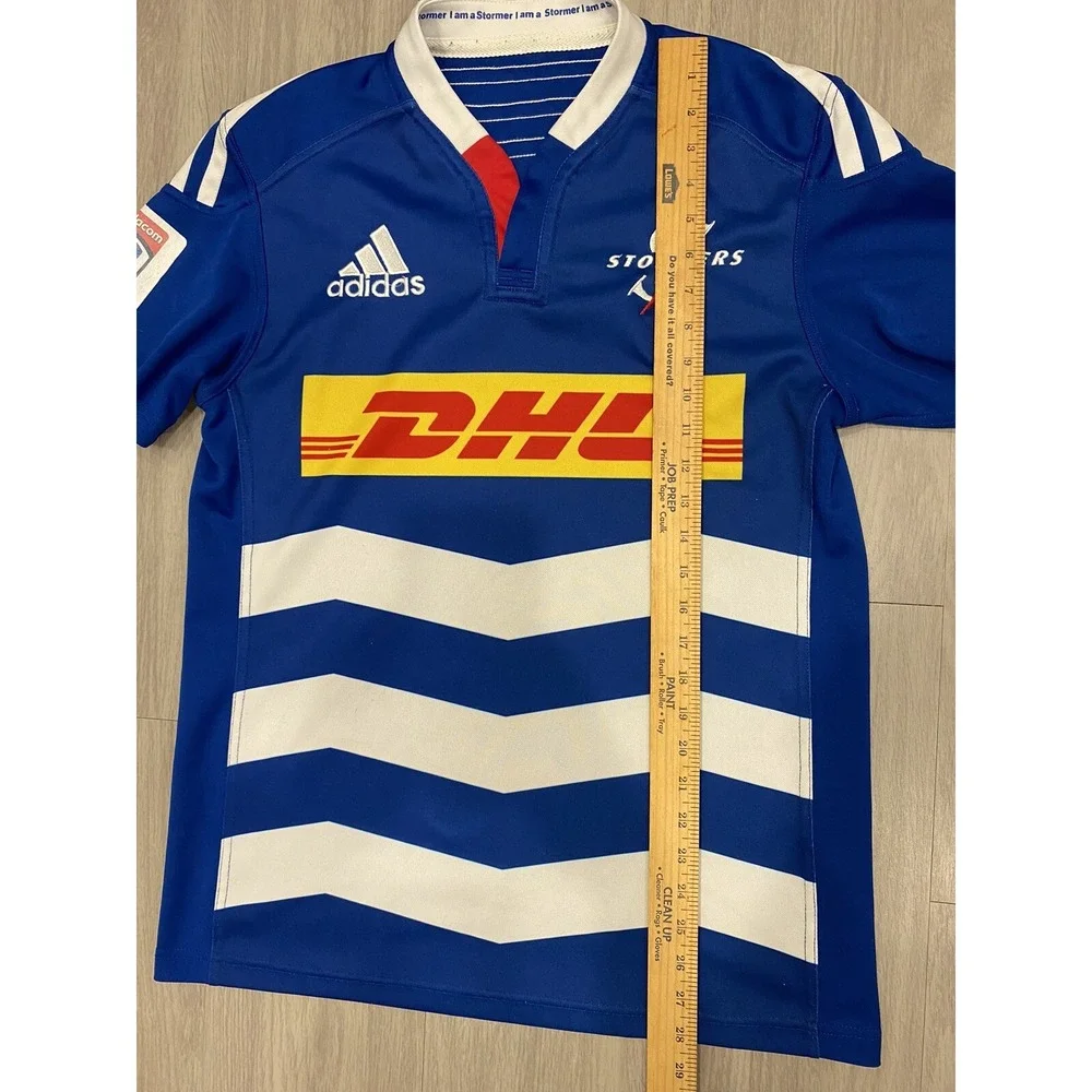 Adidas Cape Town 2013‎ South Africa Stormers Rugby Jersey Mens Medium Large Blue